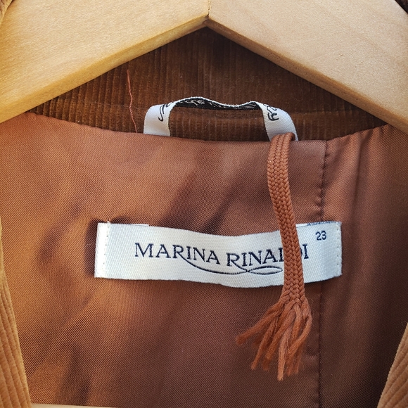 Marina Rinaldi Brown Corduroy Jacket - Picture 4 of 16